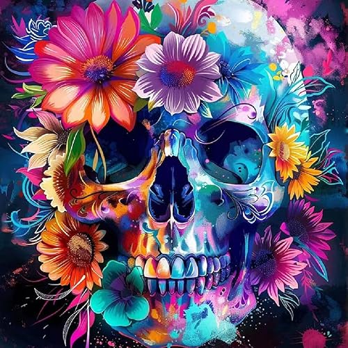 Miniatura 7 de SOTYIOO Kits de pintura de diamantes de Navidad para adultos. Arte de diamantes de taladro completo, arte de gemas redondas, puntos de diamante 5D,