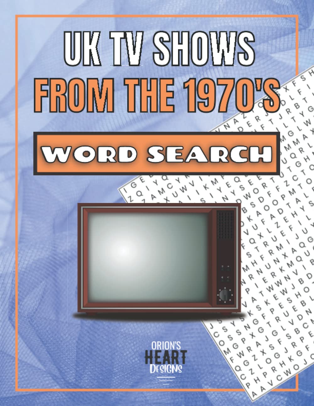 UK TV Shows from the 1970's Word Search: Seventies Comedies, Westerns, Sitcoms, Crime Dramas, Science Fiction, Children's TV, 70s Game Shows and many more!