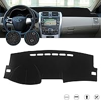 Vista 1 de x xotic tech Alfombrilla para consola central para tablero de instrumentos precortada, antideslizante, protector solar antirreflejos, cubierta