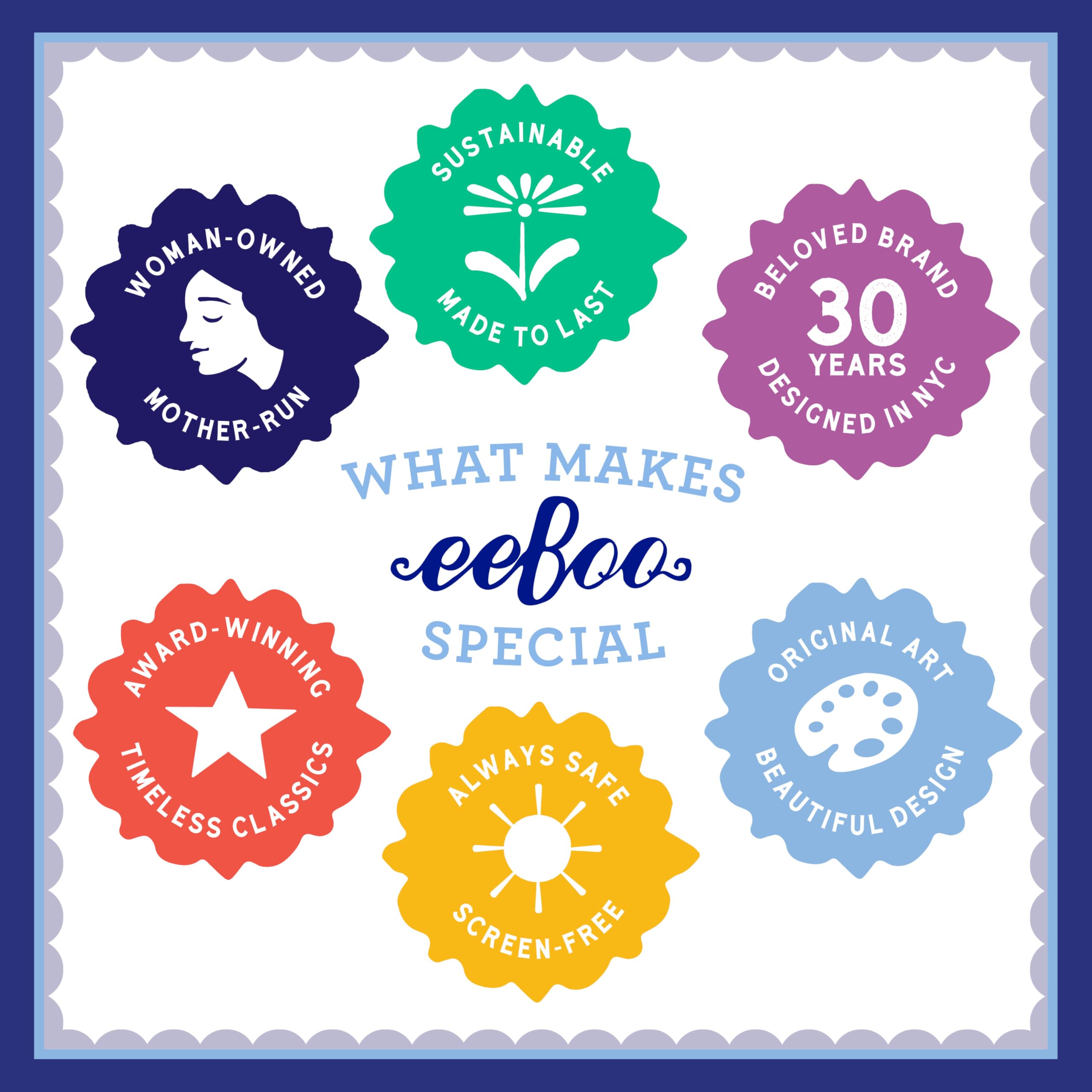 eeBoo Piece and Love Blue Kitchen 1000 Piece Square Adult Jigsaw Puzzle/Ages 14+ (PZTBUK)