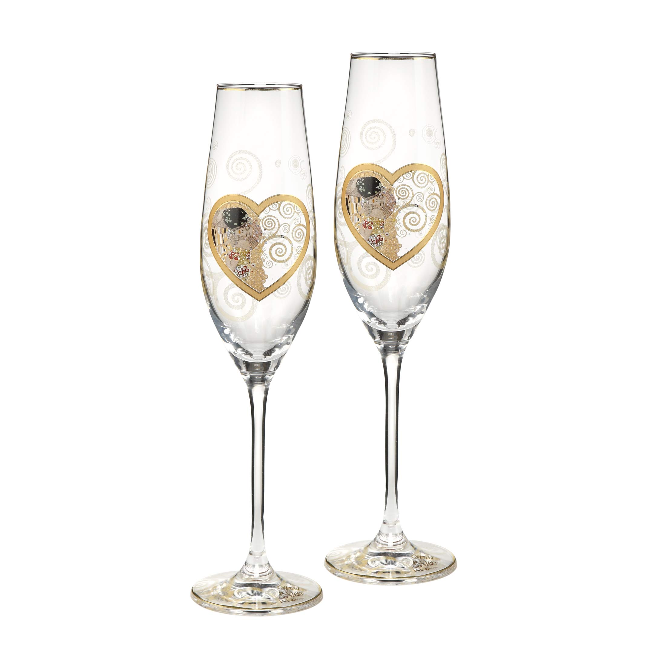 Verre de Champagne Goebel 25 cm – Set de Flûtes en Cristal Haut de Gamme
