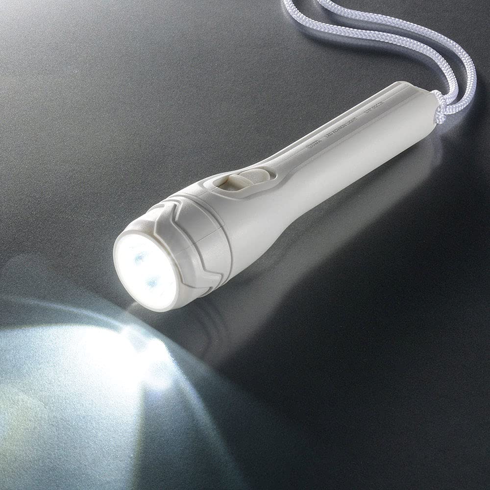 OHM LED Pocket Flashlight - 58 Lumens, Uses 2 AA Batteries, Compact White Light For Home & Car - View #8
