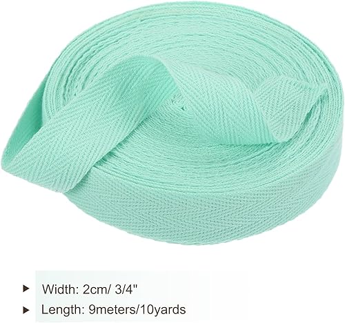 Vista 276 de PATIKIL Cinta de sarga de algodón de 3/4 pulgadas, 10 yardas, cinta de encuadernación al bies, cinta de espiga para costura, envoltura de regalos