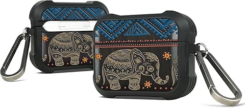 Miniatura 1 de Funda para AirPods Pro 2, funda a prueba de golpes con llavero de liberación rápida, compatible con Airpods Pro de 21 generación (202320222019),