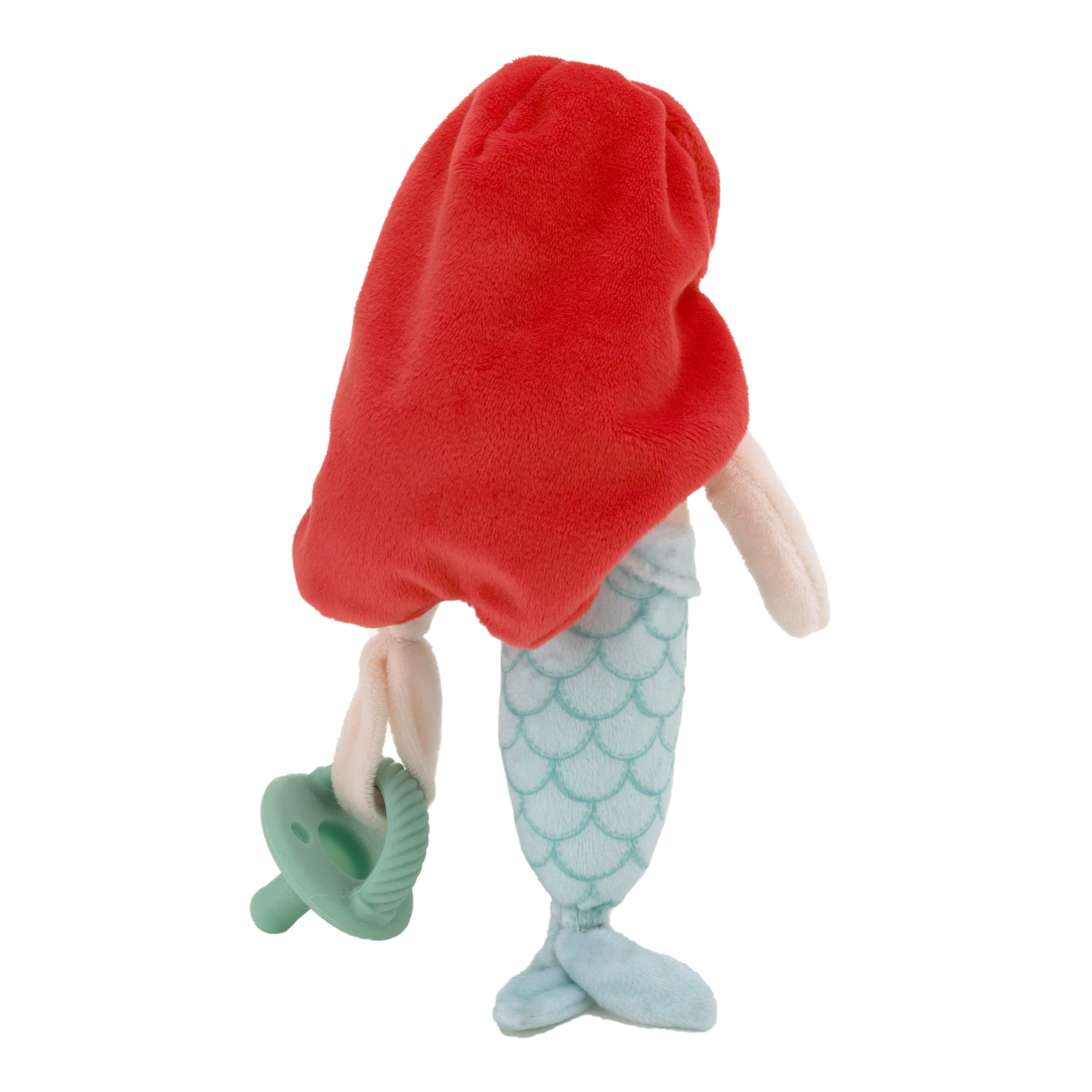 Disney Ariel Schnuller Buddy aus superweichem Plüsch, Rot, Lavendel und Aquamarin