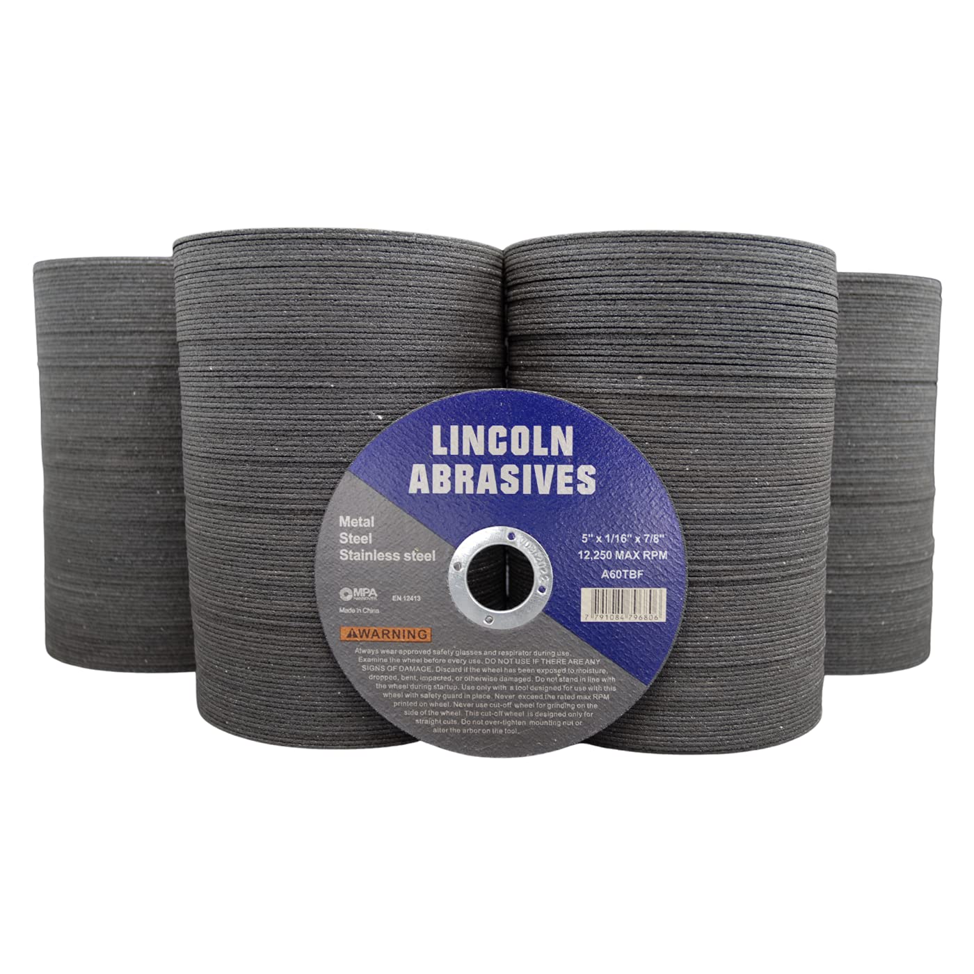Lincoln Cut-Off Wheels - 50 Pack -8 Lincoln Cut-Off Wheels - 50 Pack -8
