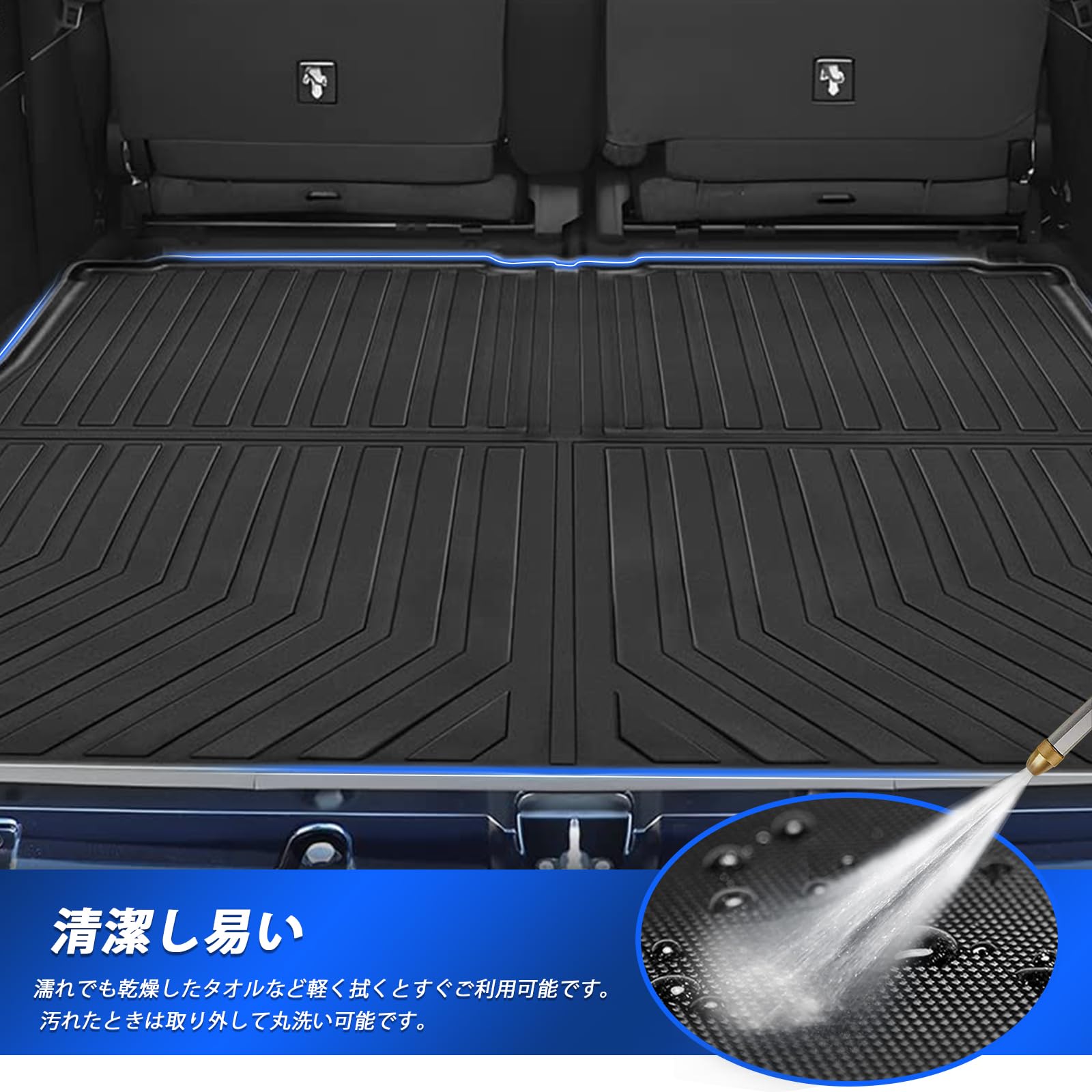 Amazon | PANICO 新型 ダイハツ アトレー S700V S710V ラゲッジマット