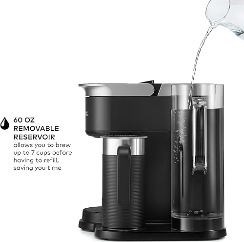 Vista 12 de Keurig K-Cafe SMART - Máquina de café de una sola porción con cápsulas K-Cup, color negro