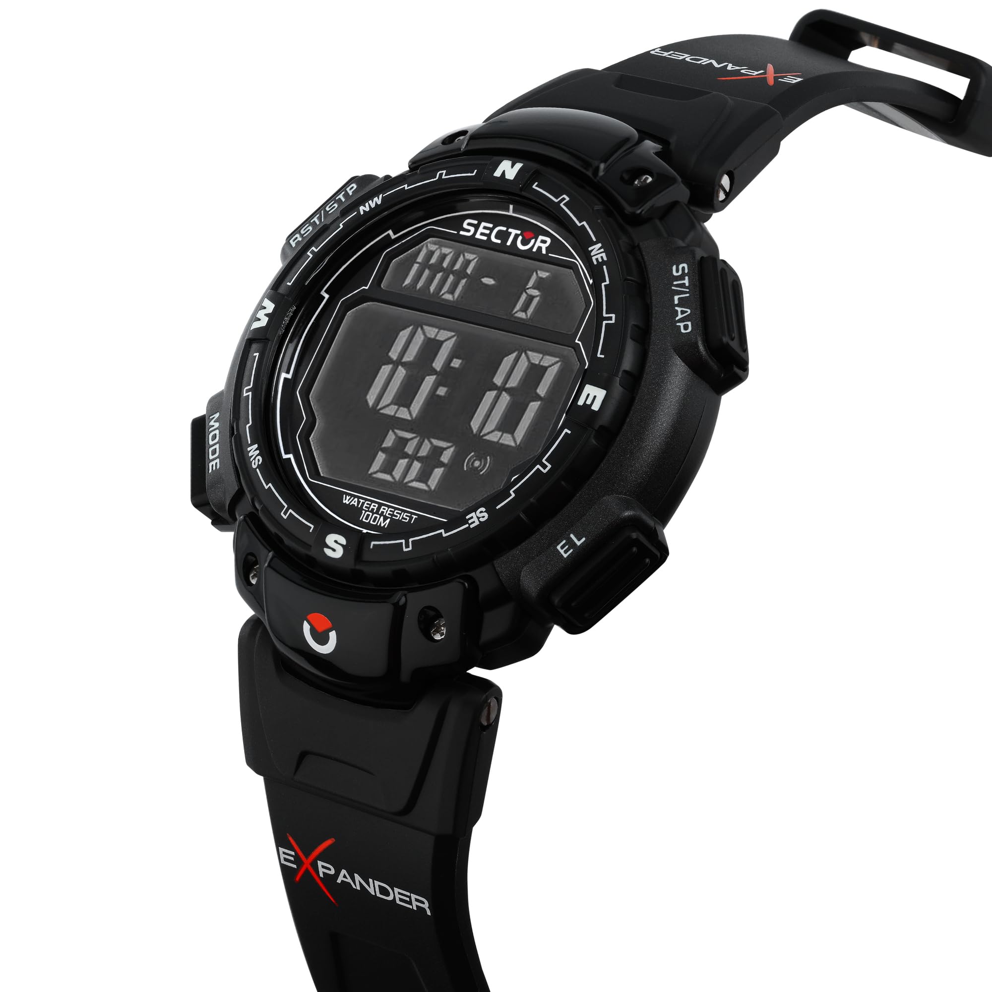 Sector No Limits Orologio da uomo, Collezione Sector STREET FASHION, movimento al quarzo, cronografo, in silicone - R3251172125