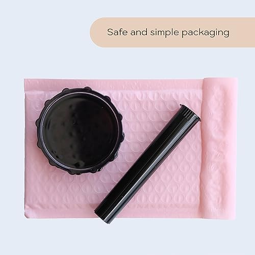 Miniatura 5 de Molinillo de hierbas acrílicas  Molinillo grande de plástico negro de 3 pulgadas  (negro)