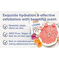 Vista 5 de Bio-Safe Organics Jabón orgánico hecho a mano Pink Grapefruit Paradise, barra de champú exfoliante, aceites esenciales e ingredientes orgánicos