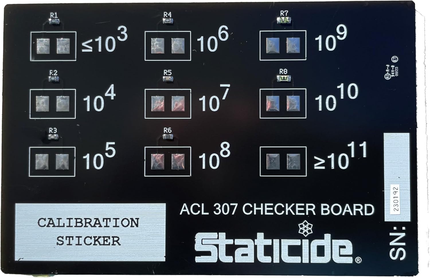 Staticide 307 Checker Board