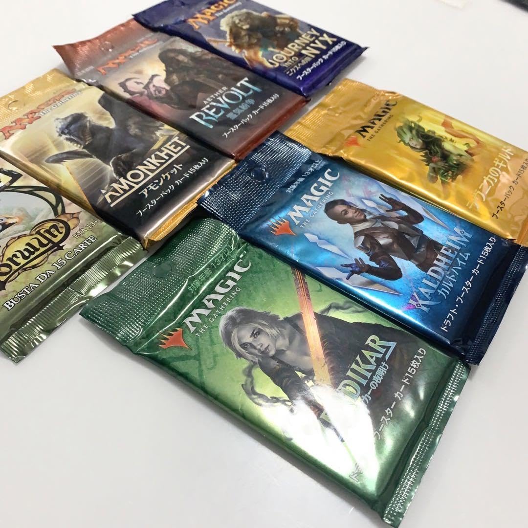 Amazon.co.jp: マジックザギャザリング絶版7パックセットmtgローウィン