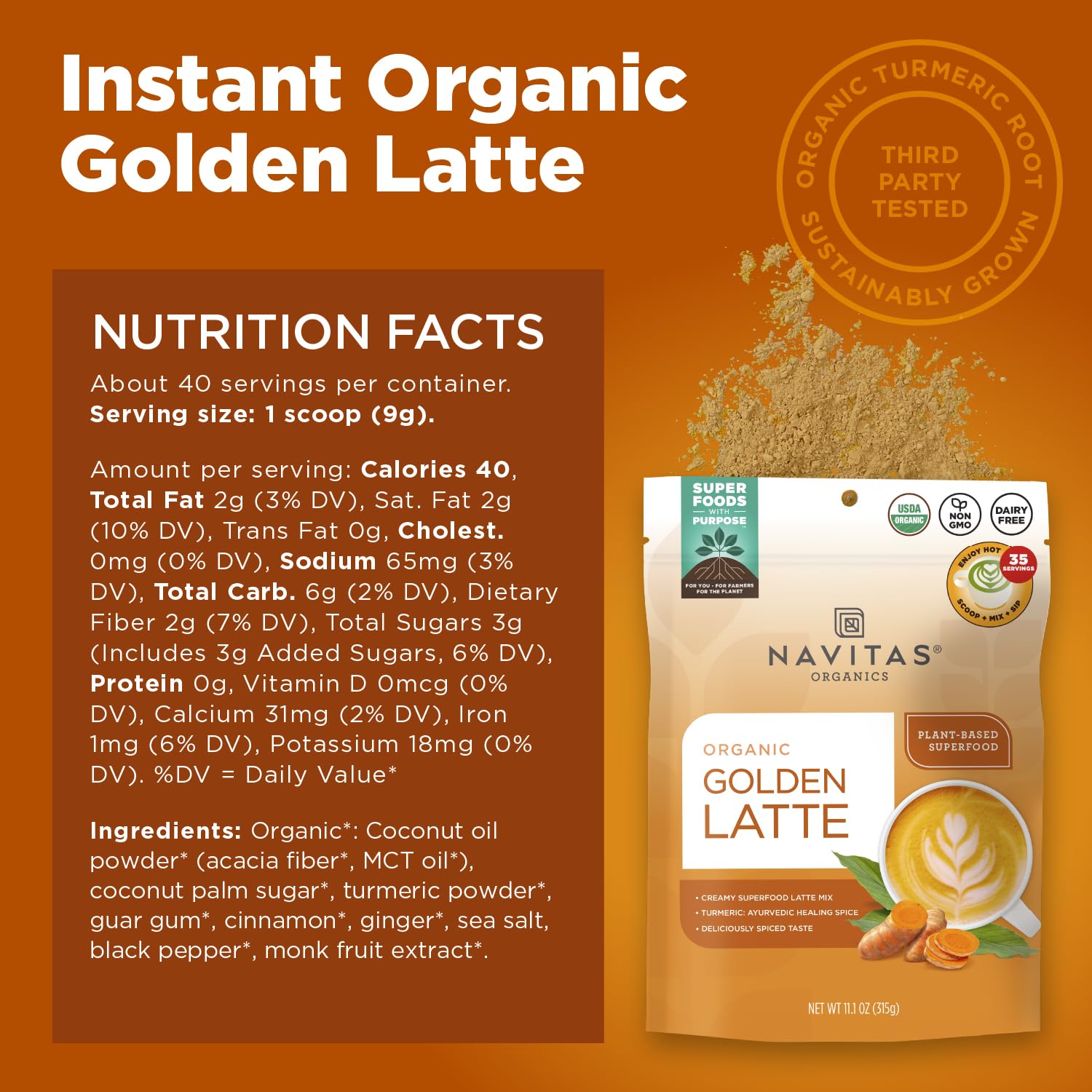 Golden Latte 11.1oz
