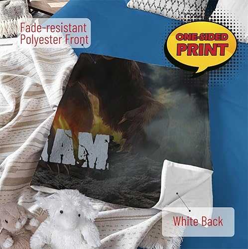 Vista 74 de Manta personalizada de dinosaurio, manta personalizada de dinosaurio para niños, regalo de foto personalizado para él, manta Minky de 50 x 60