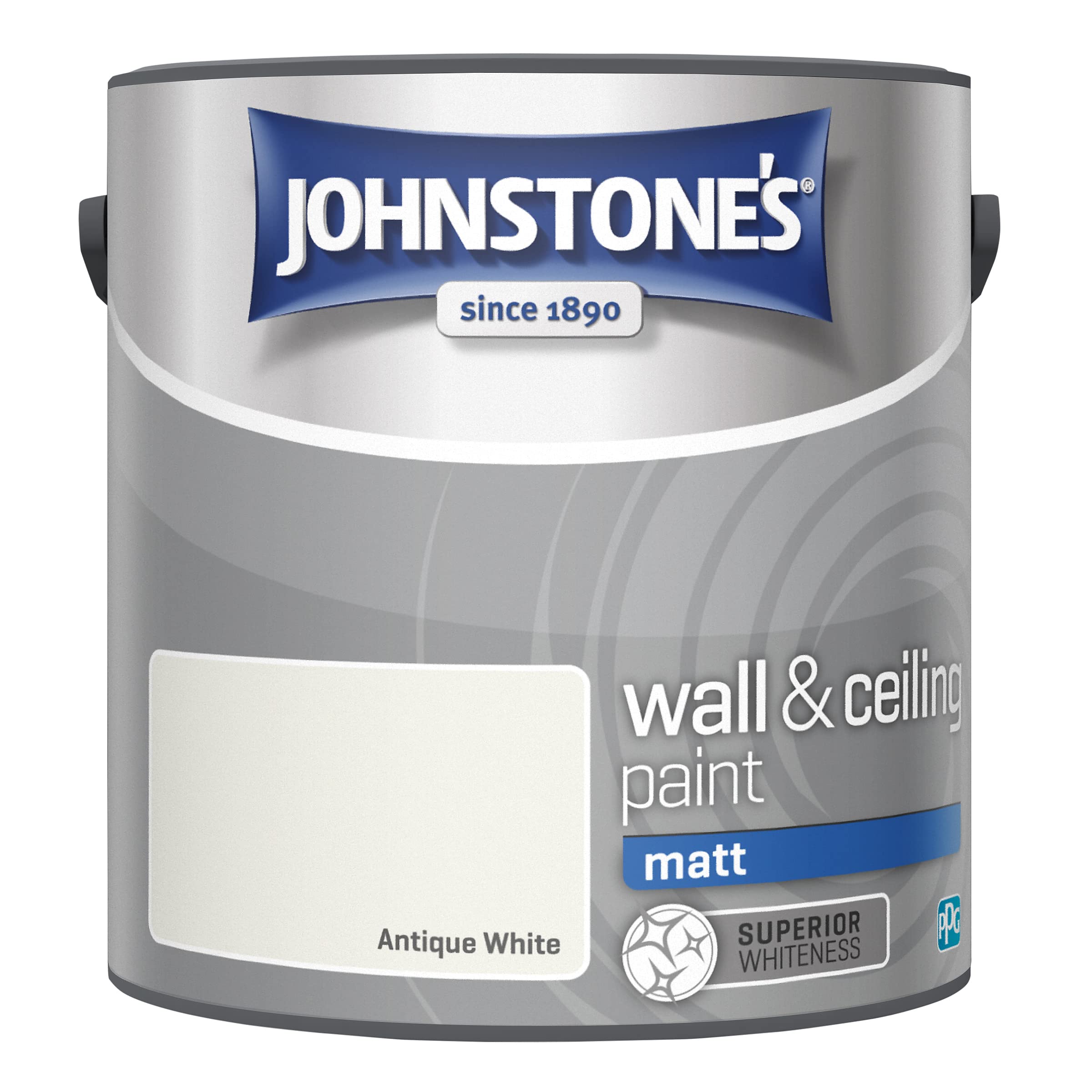 Johnstone's - Wall & Ceiling Paint - Antique White - Matt Finish - Emulsion Pain