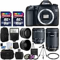 Canon EOS 70D Digital SLR Camera Full HD 1080p Video + EF-S