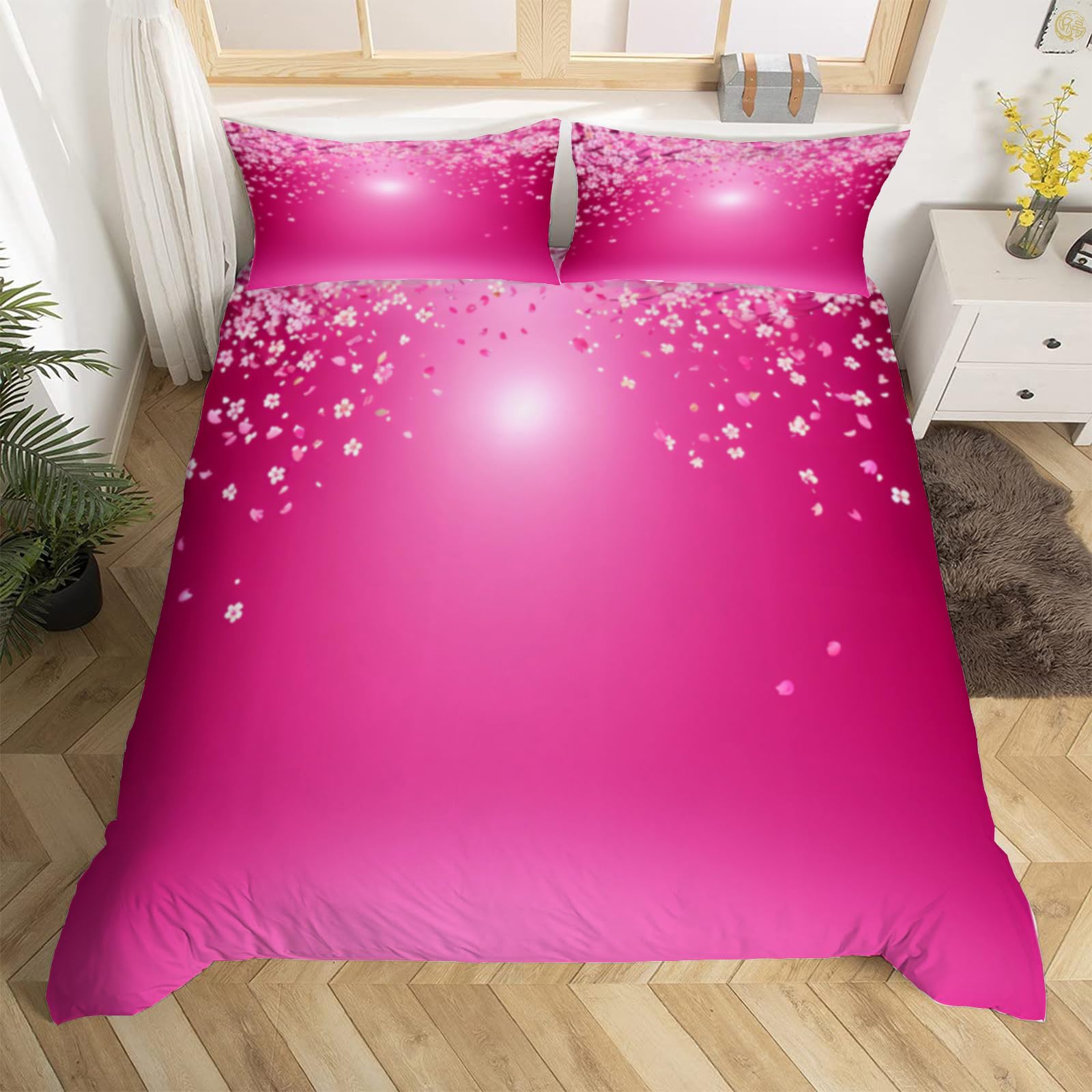 Parure de Lit Microfibre 2 Personnes avec Fermeture Éclair Pratique
