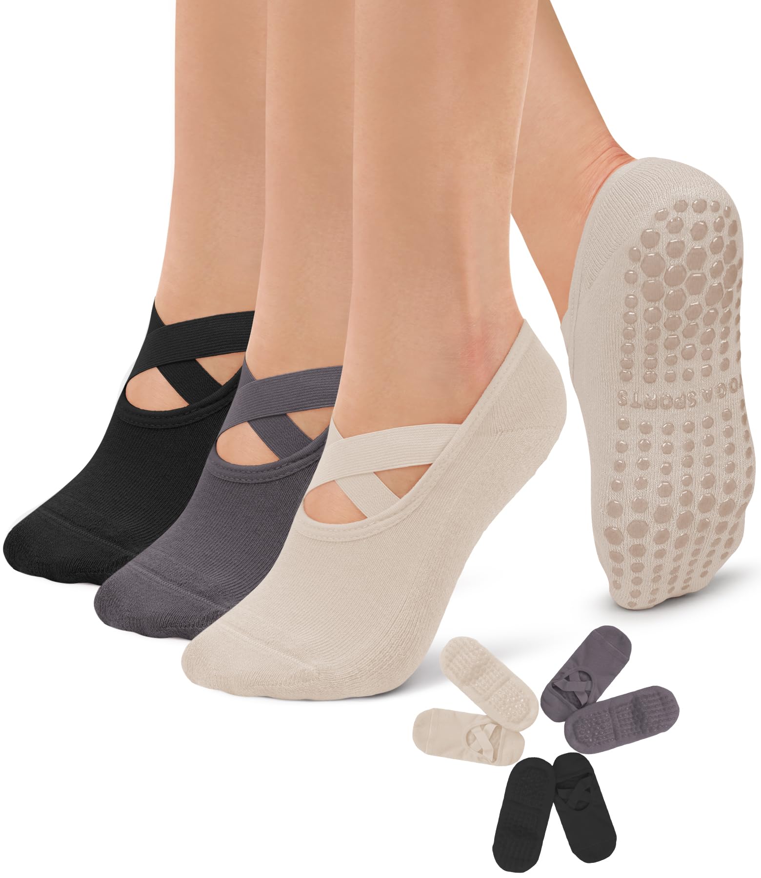 Graduated Copper Compression Socks for Women Men Circulation 20-30mmhg-Best Support for Running,Nursing,Hiking-image-36