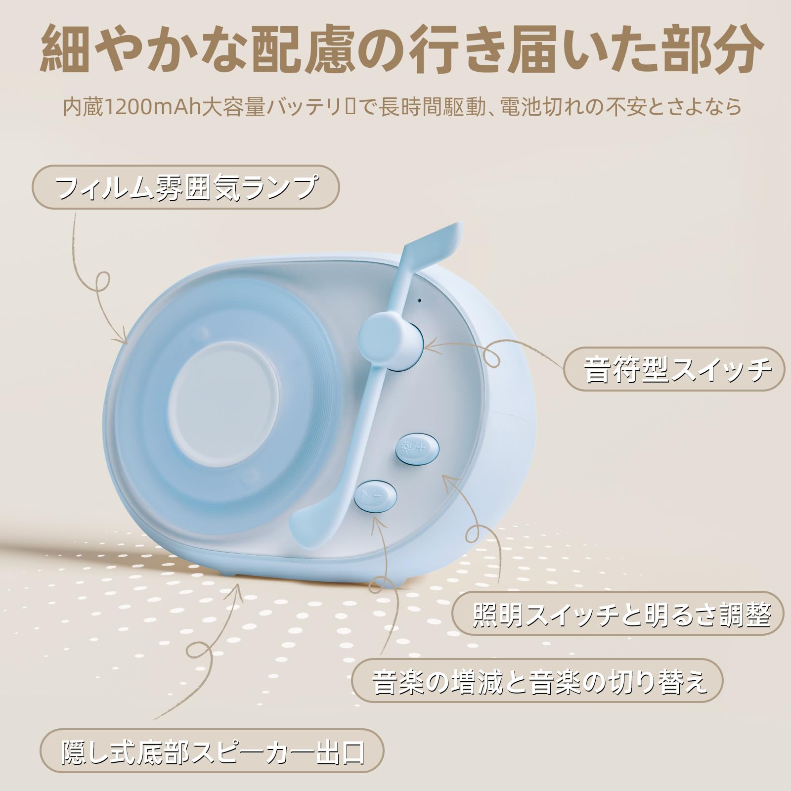 Amazon.co.jp: 【2026現代美学】光の流れる雰囲気Bluetoothスピーカー