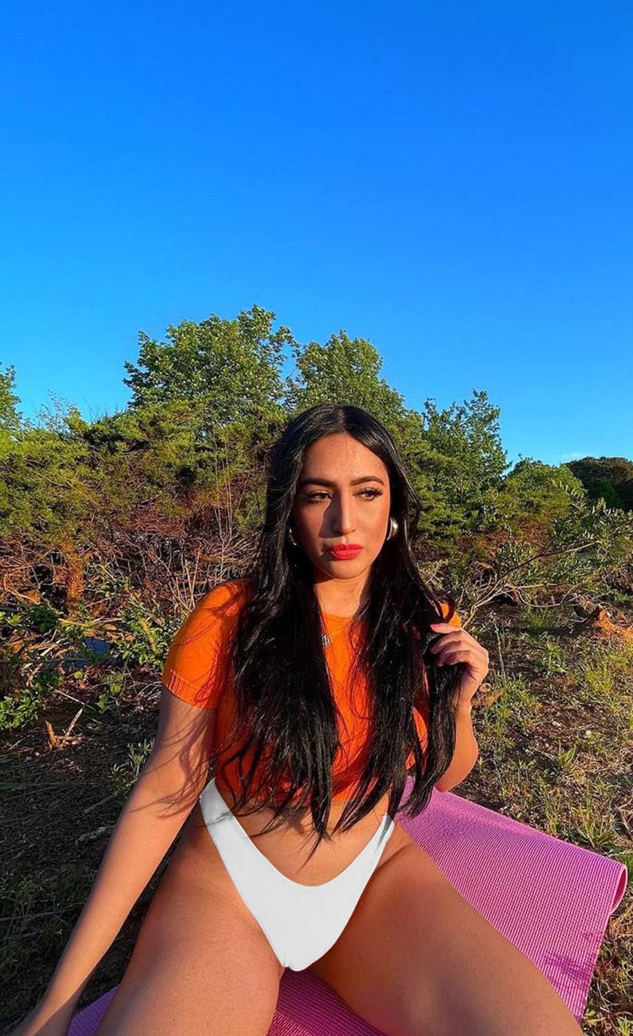 Kepblom Women's Low Rise High Cut Bikini Bottom - Image 4