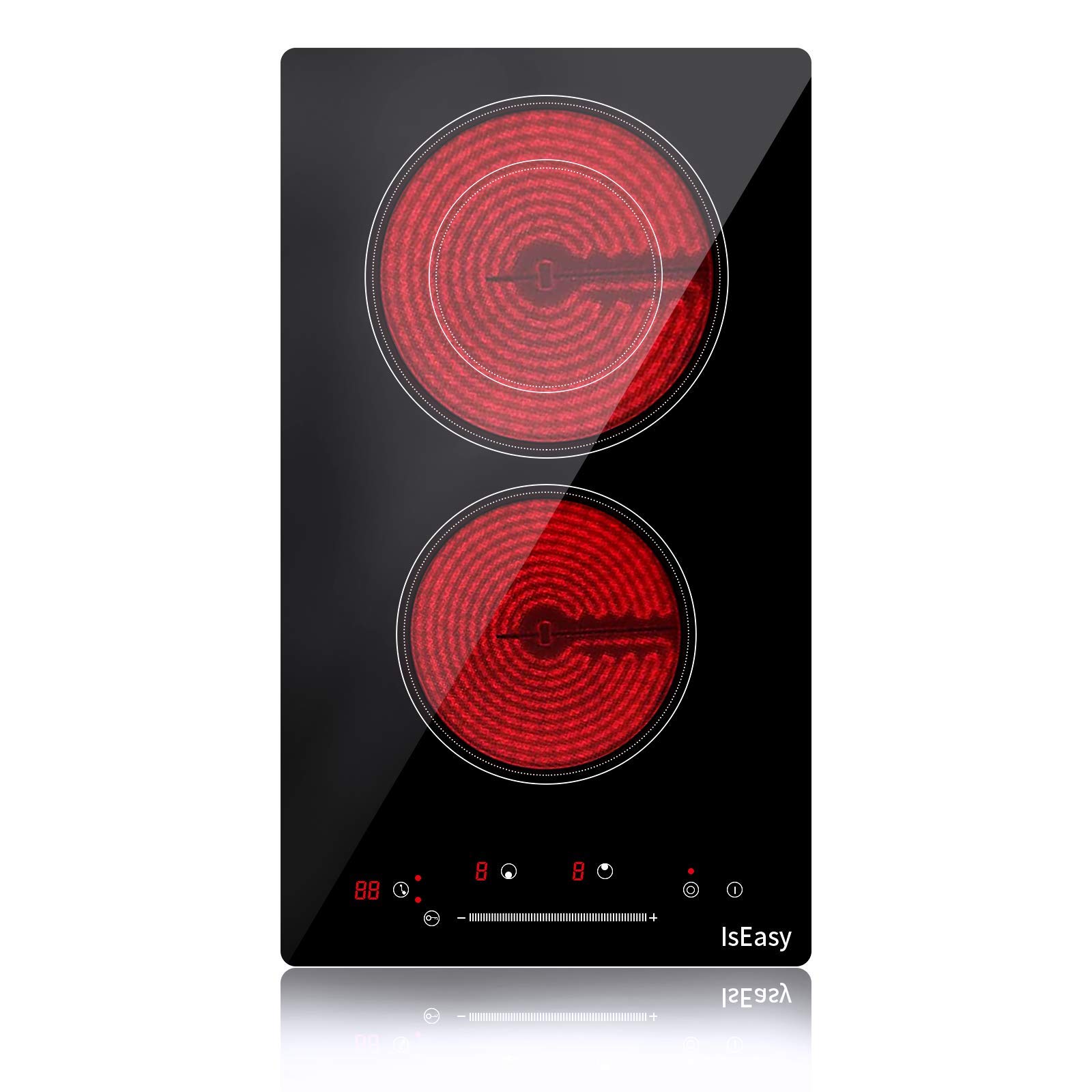 Buy IsEasy Electric Ceramic Hob with Plugin, Builtin & Portable