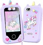 Kids Phone Toys for Boys, 3 4 5 6 7 8 Year Old Boys Girls Christmas Birthday Gifts for Kids, 2.8" Touchscreen Smartphone Toddler Cell Phone, Children Play Toy Phone with Camera, Game, Music, 8GB Card