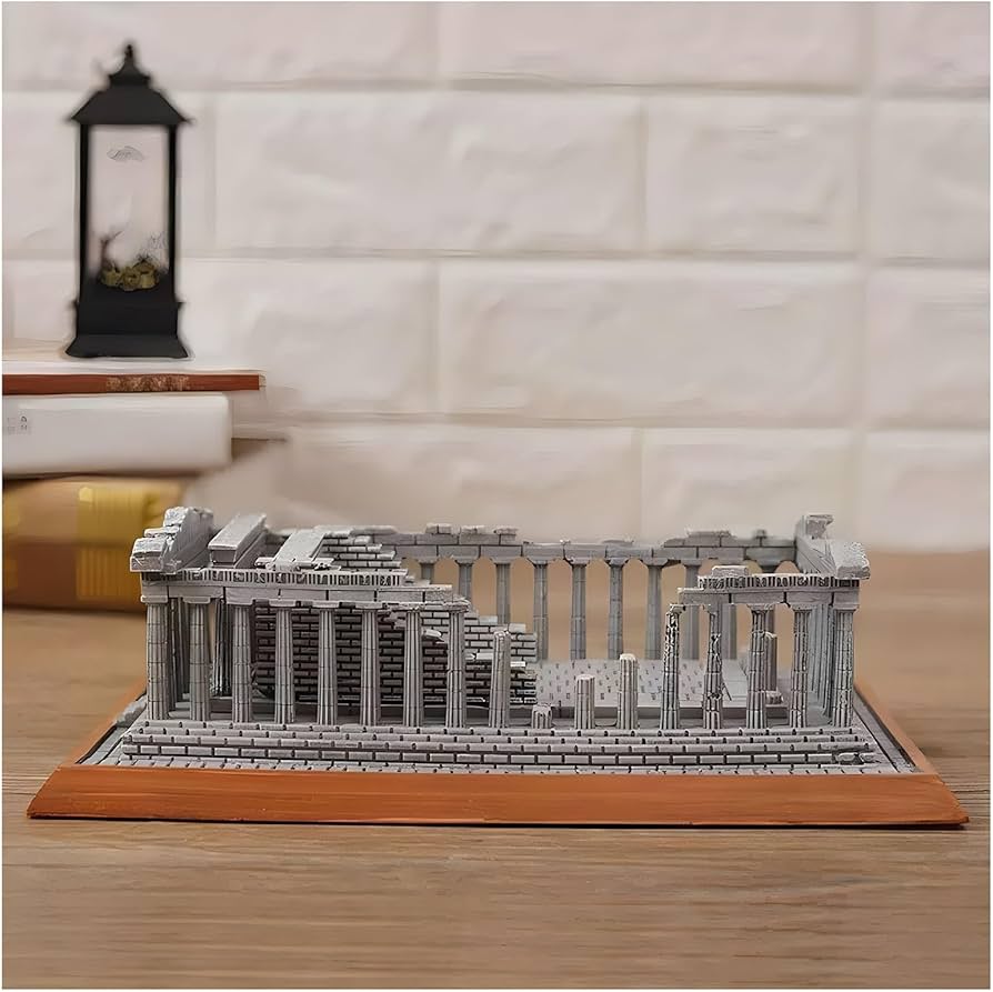 Amazon.co.jp: 樹脂工芸品シミュレーション パルテノン神殿モデル