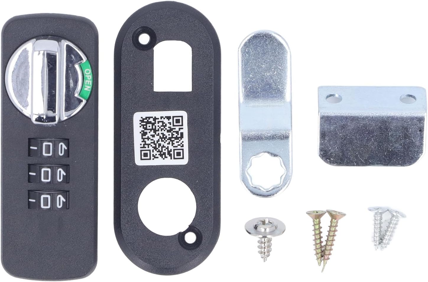 Focket 3 Digit Combination Cabinet Lock, High Security Mechanical Password Lock, Easy Installation, Cabinet Combination Lock for Cabinets, Toolbox, File Cabinets, Focketw9g5vzrcmf