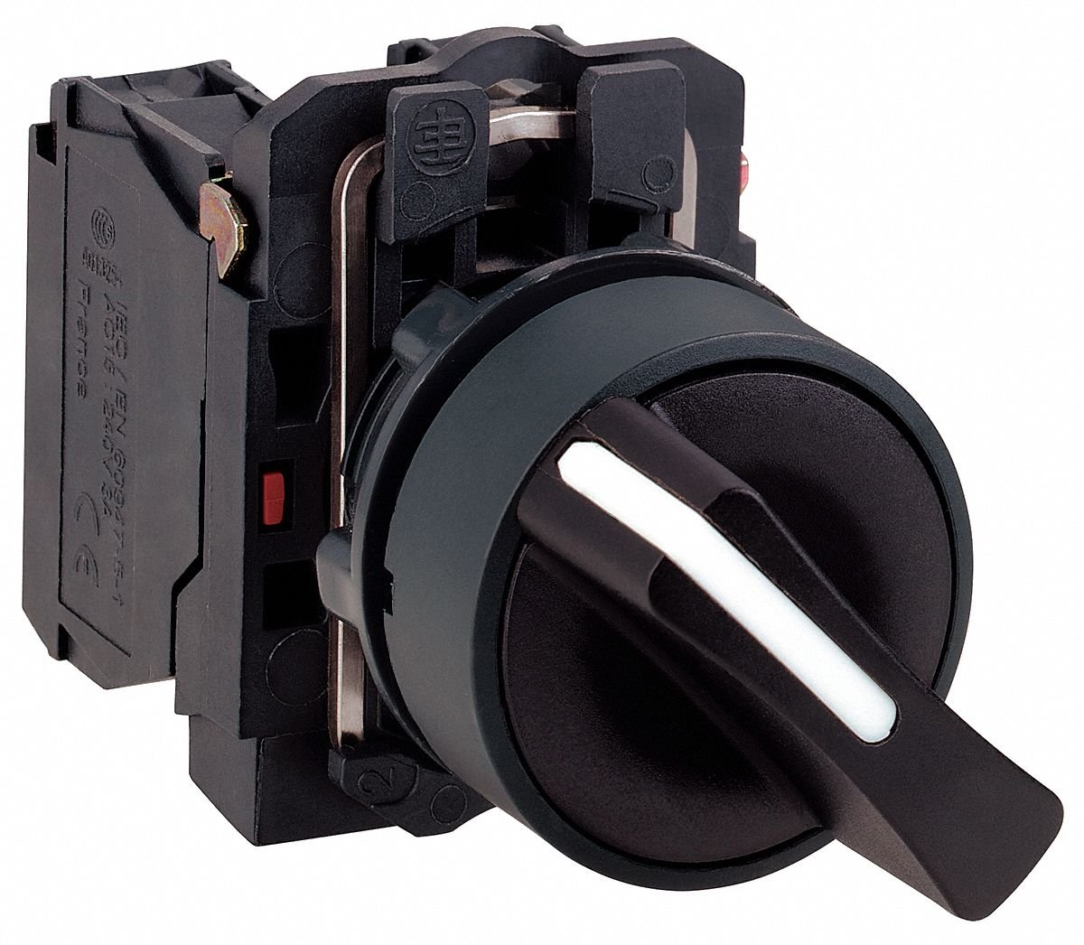 Schneider Electric Non-Illuminated Selector Switch, Size: 22mm, Position: 2, Action: Maintained/Maintained