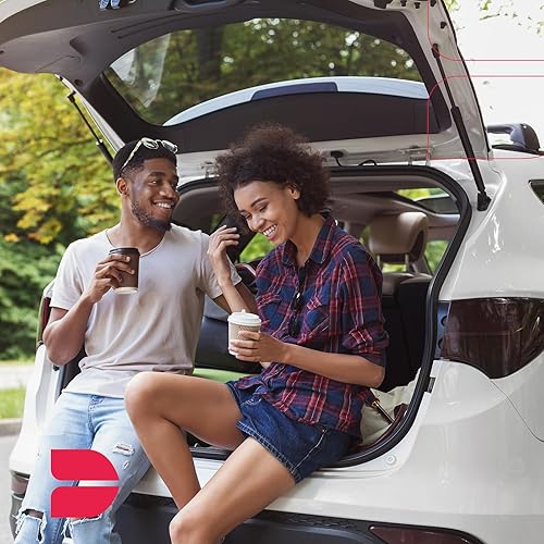 Miniatura 5 de BDFHYK 2 piezas de escotilla trasera elevador para portón elevador, soportes de maletero amortiguadores de gas compatibles con Chevrolet 2007-2014