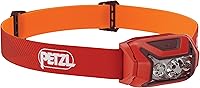 Vista 8 de PETZL ACTIK - Linterna frontal (450 lúmenes) con haz múltiple y luz roja, color rojo (clásico)