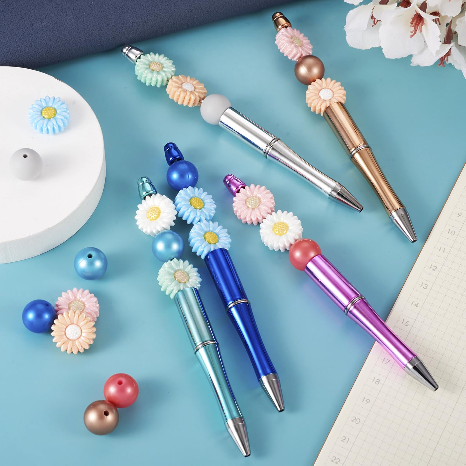 Amazon | Beadthoven ビーズボールペン プラスチックボールペン DIY