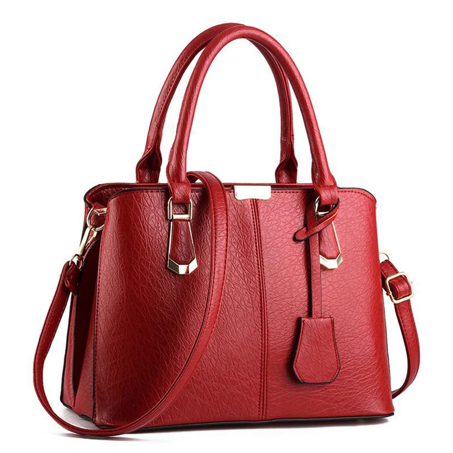 Pahajim Sac à Main Femme en Cuir PU Cabas Bandoulière Fourre-Tout Grande Porté Épaule pour Travail Voyage Shopping