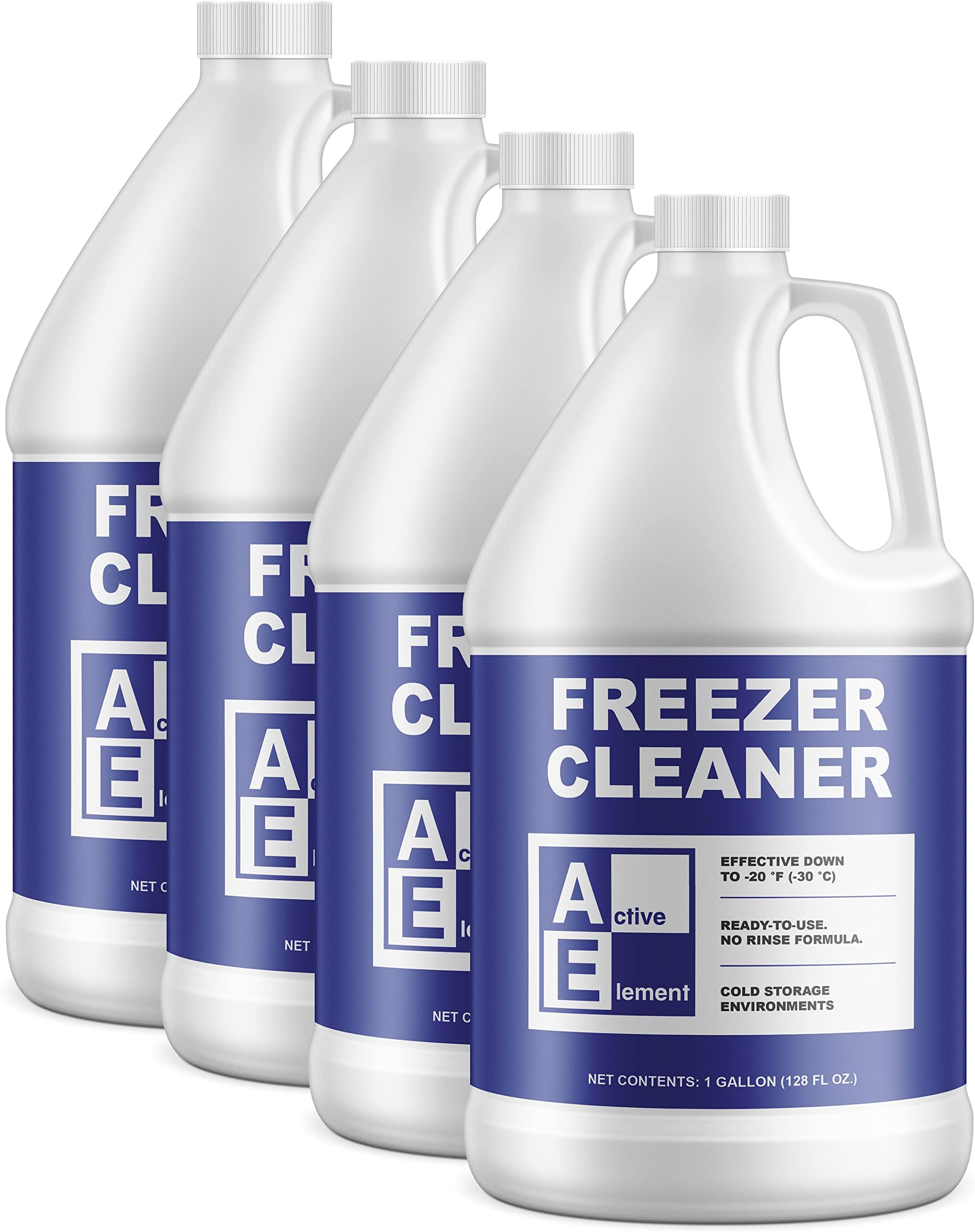 Freezer Cleaner – 4 Gallon | Deices and Cleans, Ready to Use, Commercial Strength, For Cold Storage, Works Down to -20°F