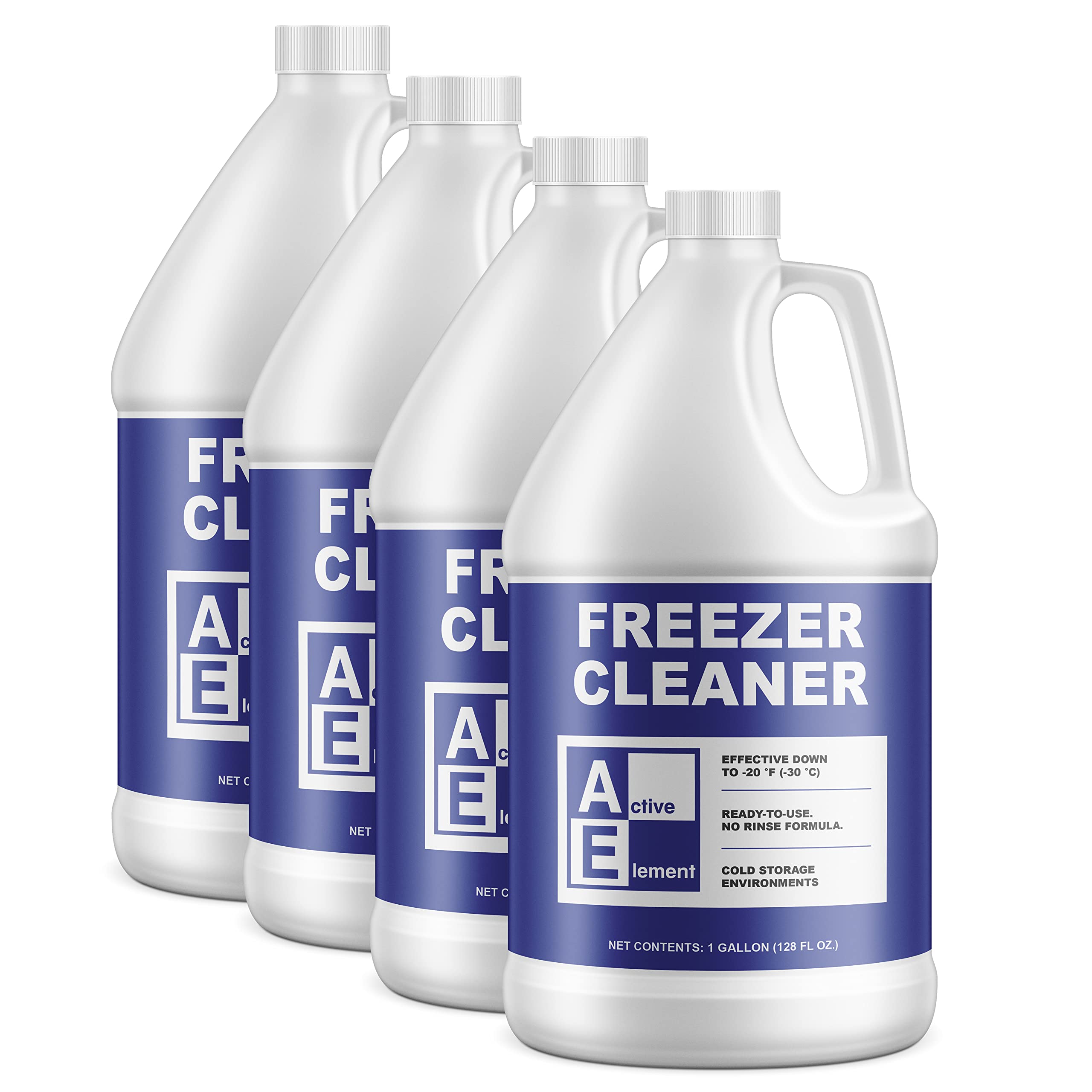 Freezer Cleaner – 4 Gallon | Deices and Cleans, Ready to Use, Commercial Strength, For Cold Storage, Works Down to -20°F