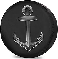 Vista 1 de Fundas para neumáticos de repuesto para remolques, anclaje náutico, resistente a la intemperie, a prueba de polvo, ajuste universal para remolque