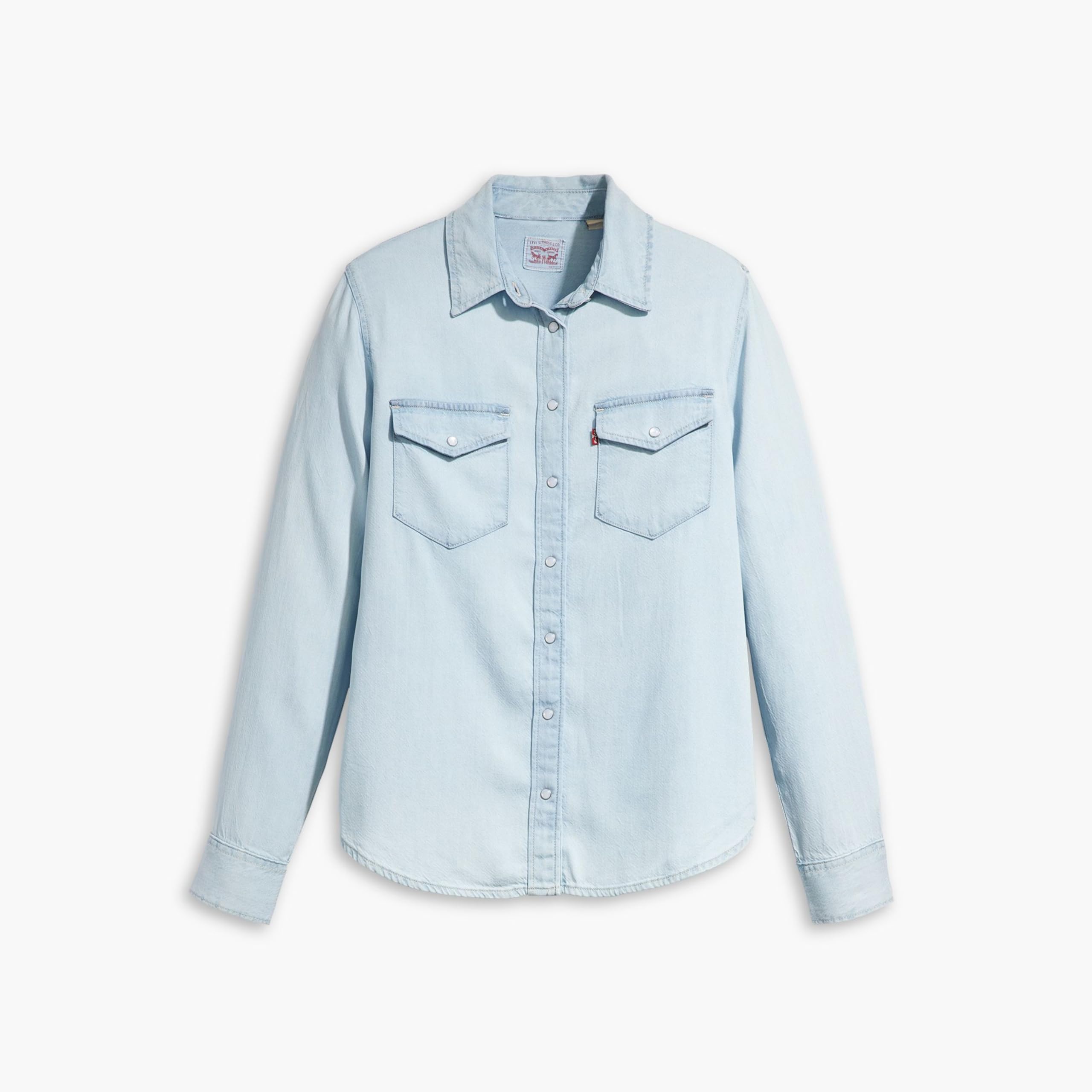Levi's Damen Iconic Western Hemd,Cool Poole,XS