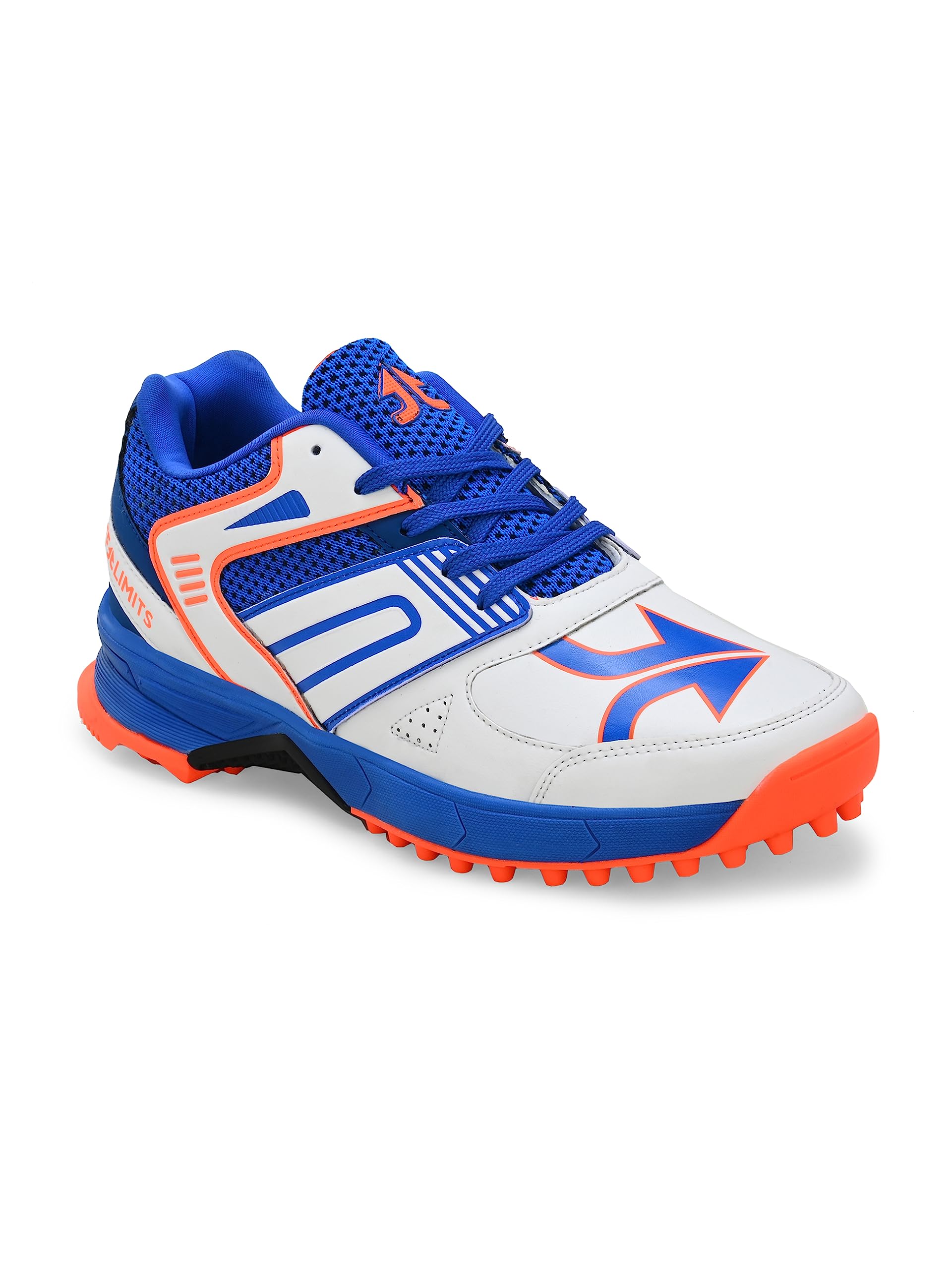 OFF LIMITS Men Sussex Cricket Shoe, White/Blue/Orange, UK 9 (B0C9QJH9F8) Amazon Price History, Amazon Price Tracker