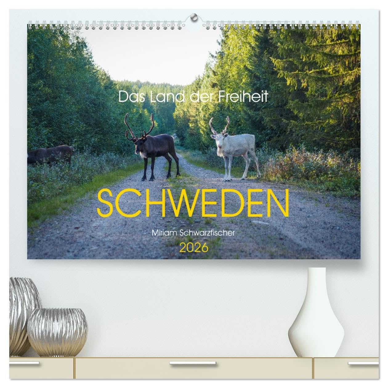 Das Land der Freiheit Schweden (hochwertiger Premium Wandkalender 2026 DIN A2 quer), Kunstdruck in Hochglanz: Schweden die unendliche Weite von Seen und Wälder (CALVENDO Orte)