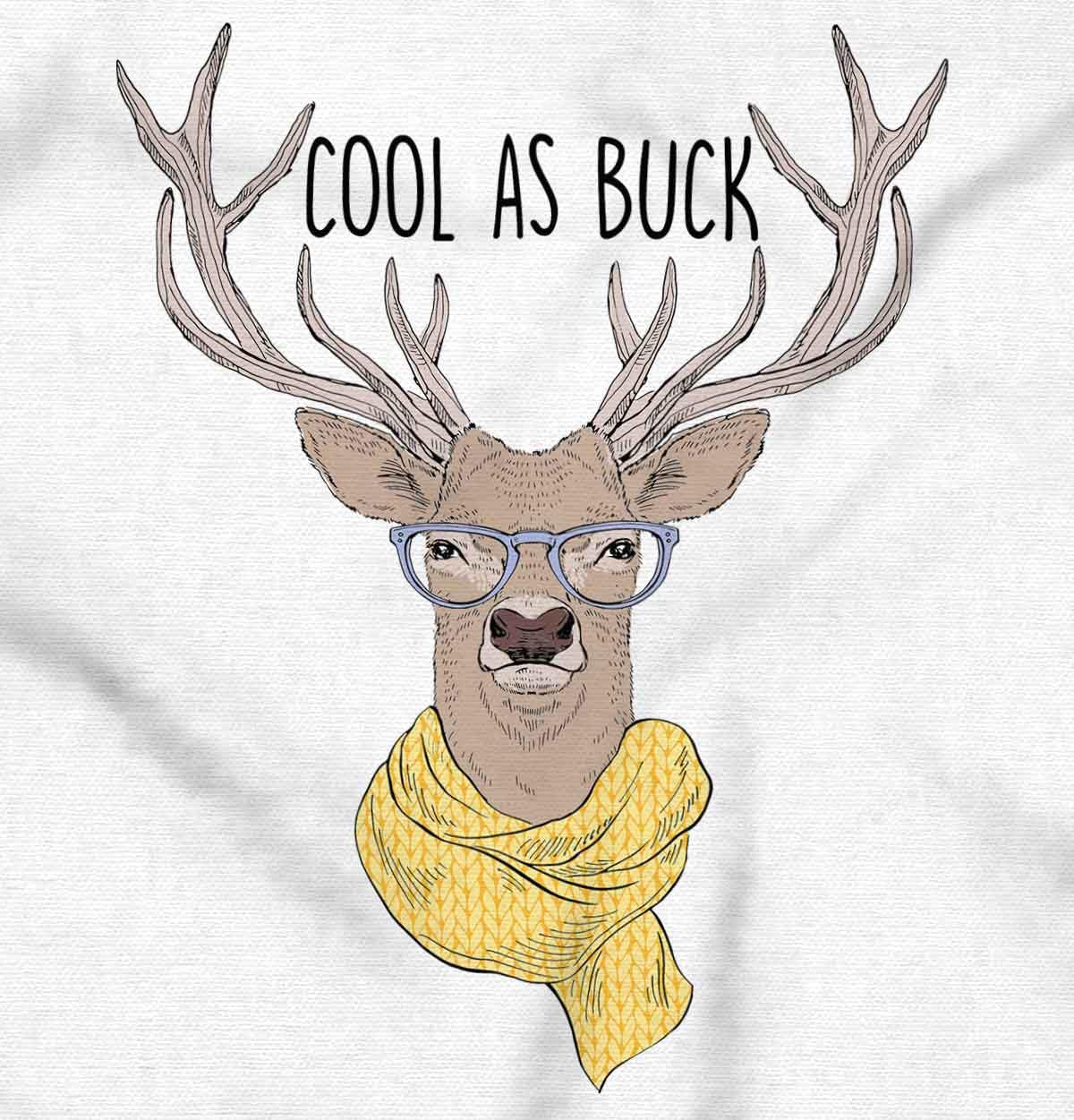Brisco Brands Buck Funny Deer Pun Adorable Baby Romper Boys or Girls