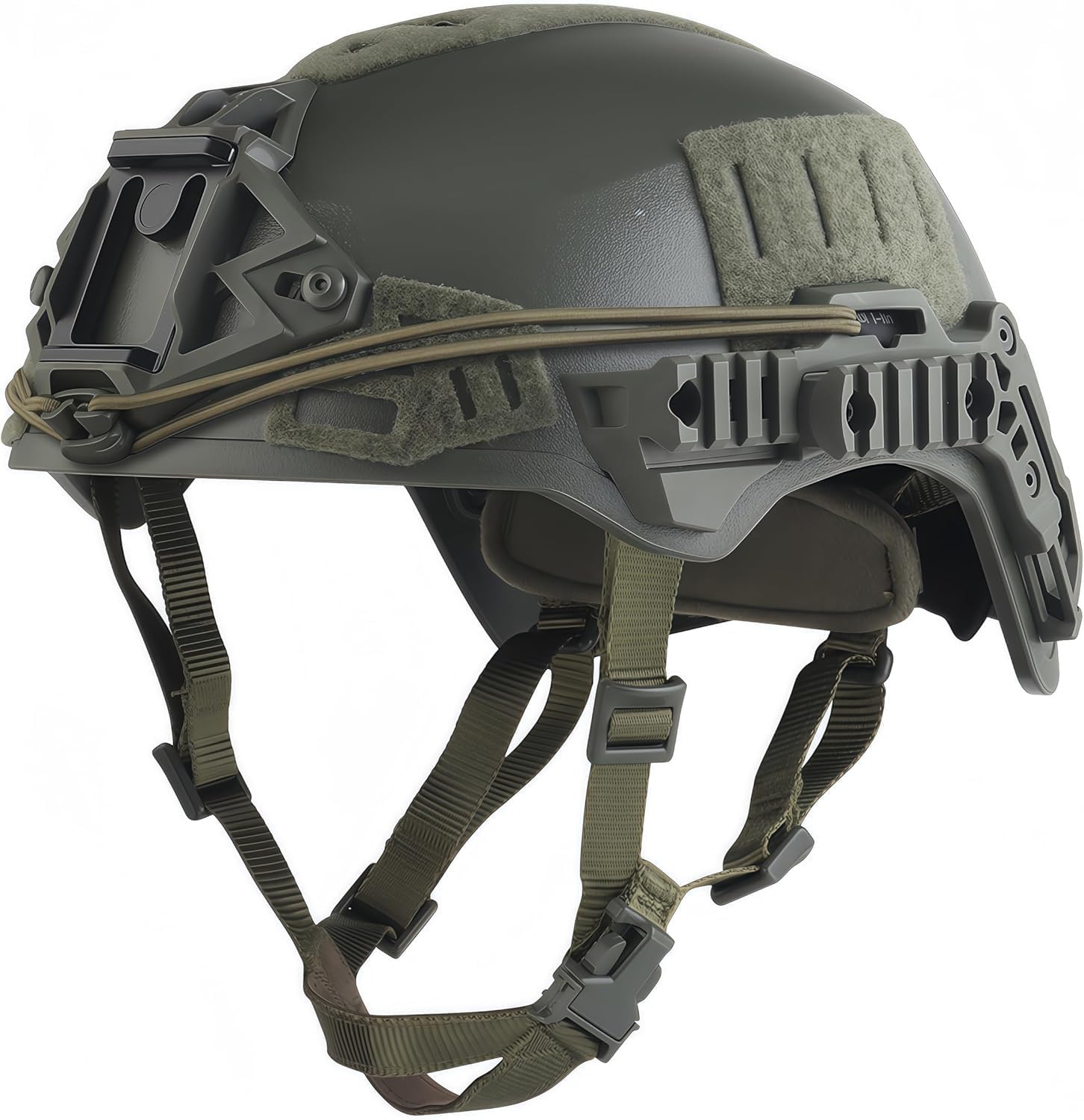 Casco tattico W.endy Team 3.0 versione semplificata per caccia, tiro, softair, casco protettivo, equipaggiamento per addestramento al combattimento