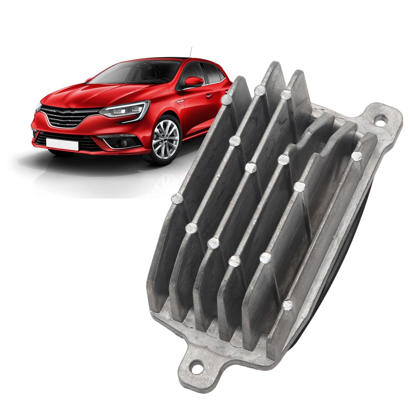 Unidad de Control de Faros, Fácil de Instalar Unidad de Control de Faros DRL Alta Sensibilidad Durable para Megane IV Sedan 2016 a 2022 (Delantero izquierdo: 285759447R)
