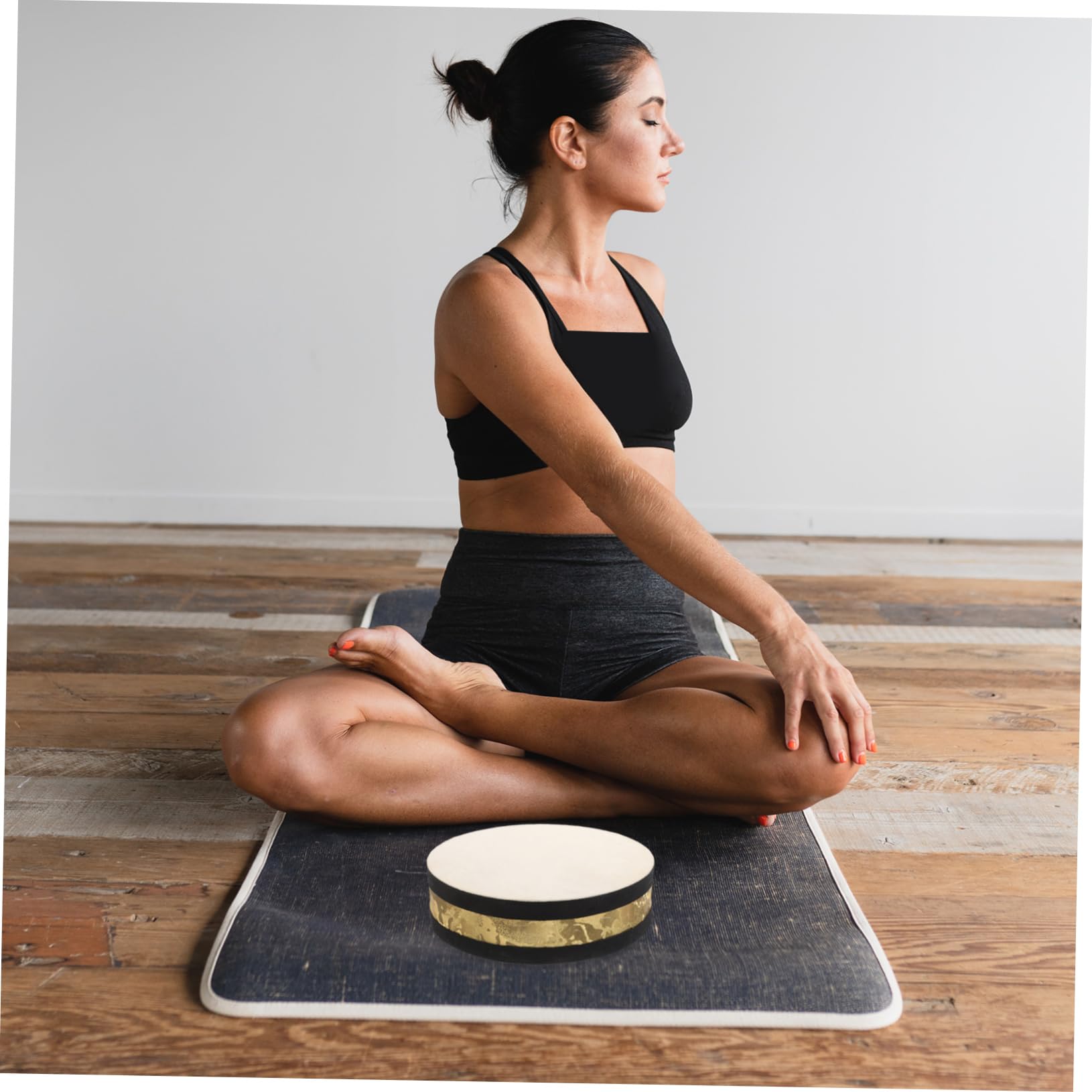 Garneck Tambour Océanique Pour La Et Le Yoga : Instrument Sonore Naturel – Tambour À Vagues Portatif Pour La Relaxation – Instrument De Percussion Sonore Marin