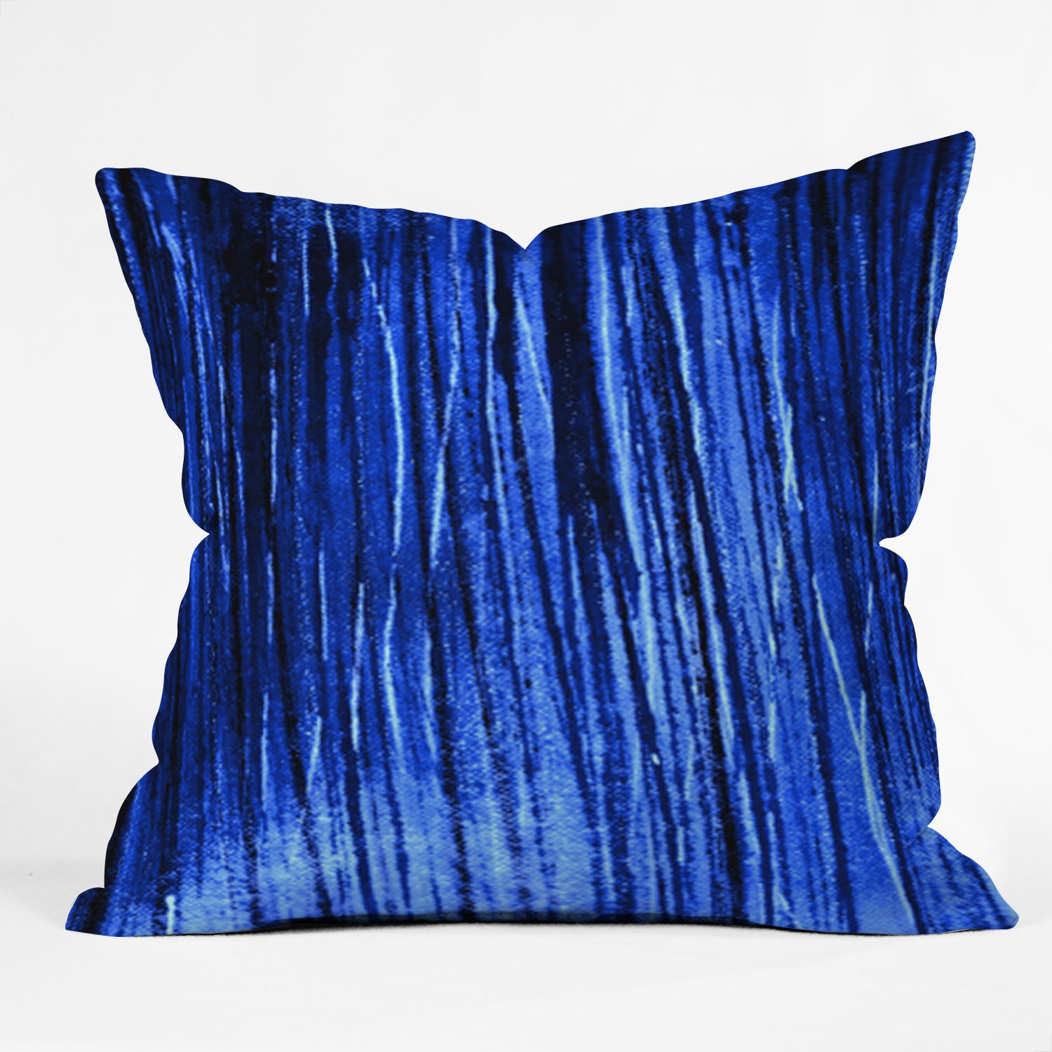 Deny DesignsSophia Buddenhagen Bright Blue Throw Pillow, 16 x 16