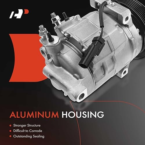 Miniatura 3 de A-Premium Compresor de aire acondicionado con embrague compatible con Jeep Grand Cherokee 2011-2021 y Dodge Charger 2011-2013, Durango 2011-2015,