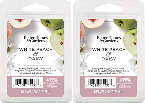 Miniatura 7 de Better Homes and Gardens - Cubos de cera perfumada de 2.5 onzas, paquete de 2 (agua de lluvia y musgo)