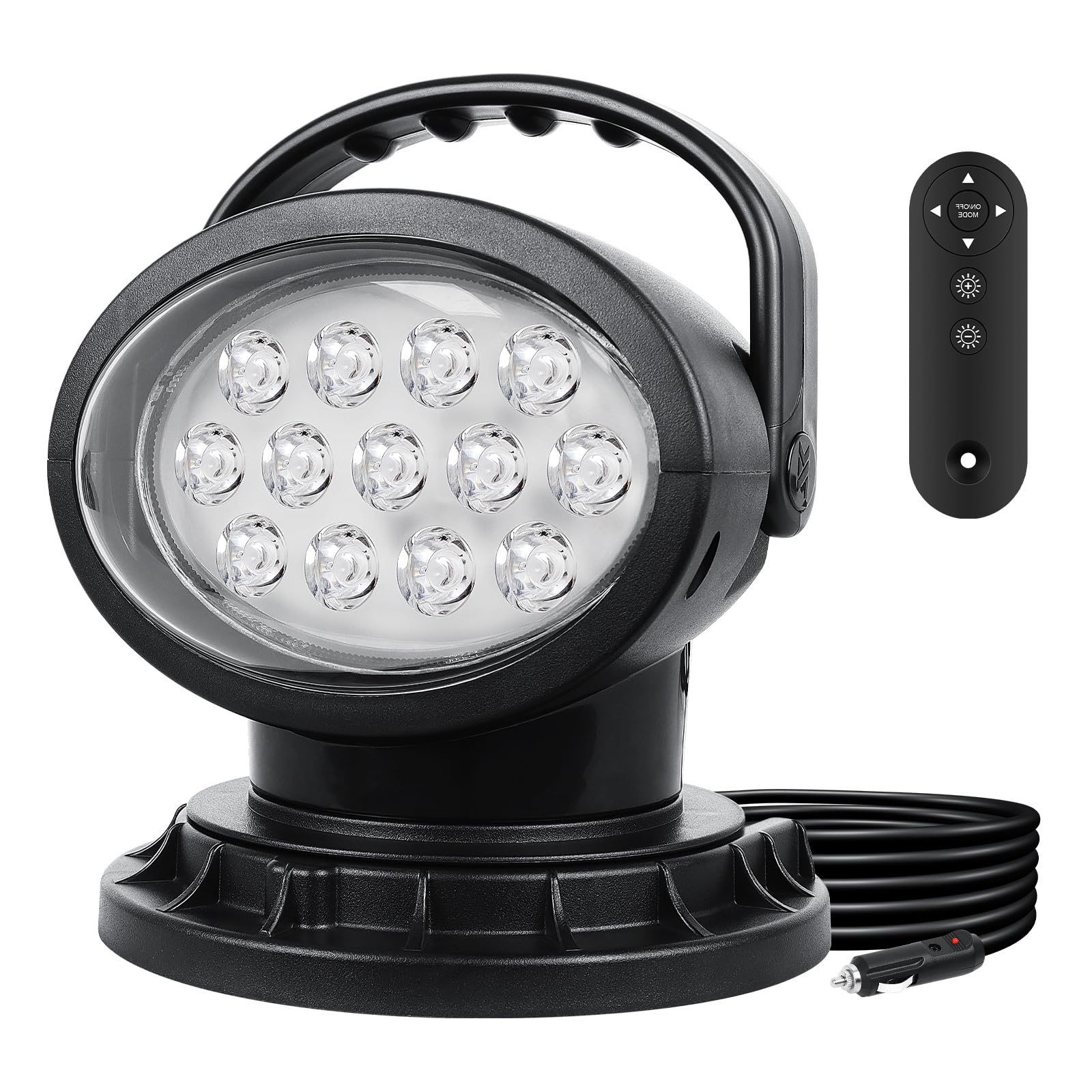 Willpower 50W 360 Degree LED Spot Search Light Rotating Remote