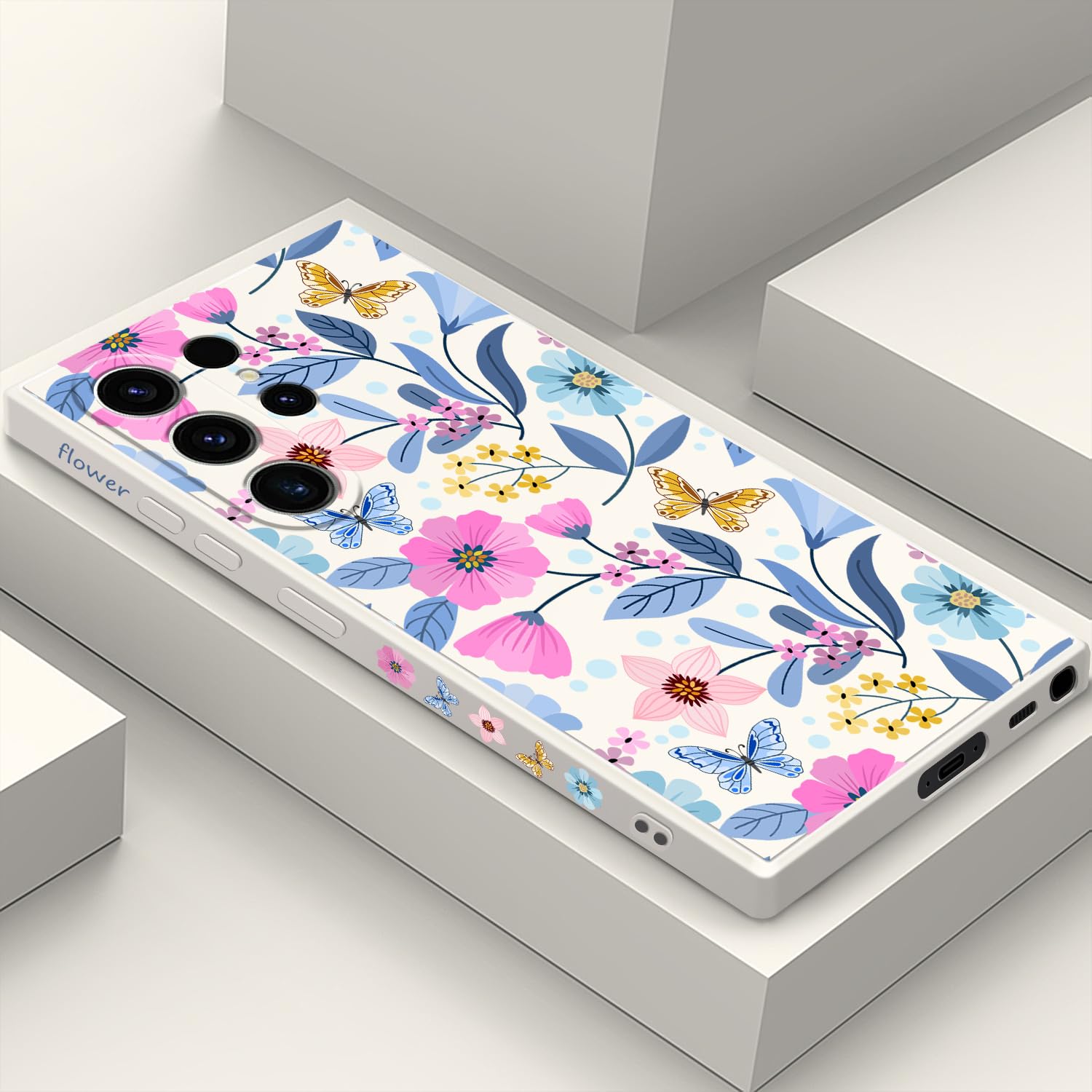 LEECG for Samsung Galaxy S23 Ultra Case, for Samsung S23 Ultra Case Creative Pattern Design Silicone Slim Thin Protective S23 Ultra Phone Cover 6.8"-