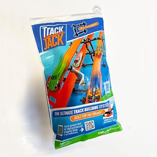 TrackJack— Ultimate Track Building System for Hot Wheels, Model Trains, and Marble Runs